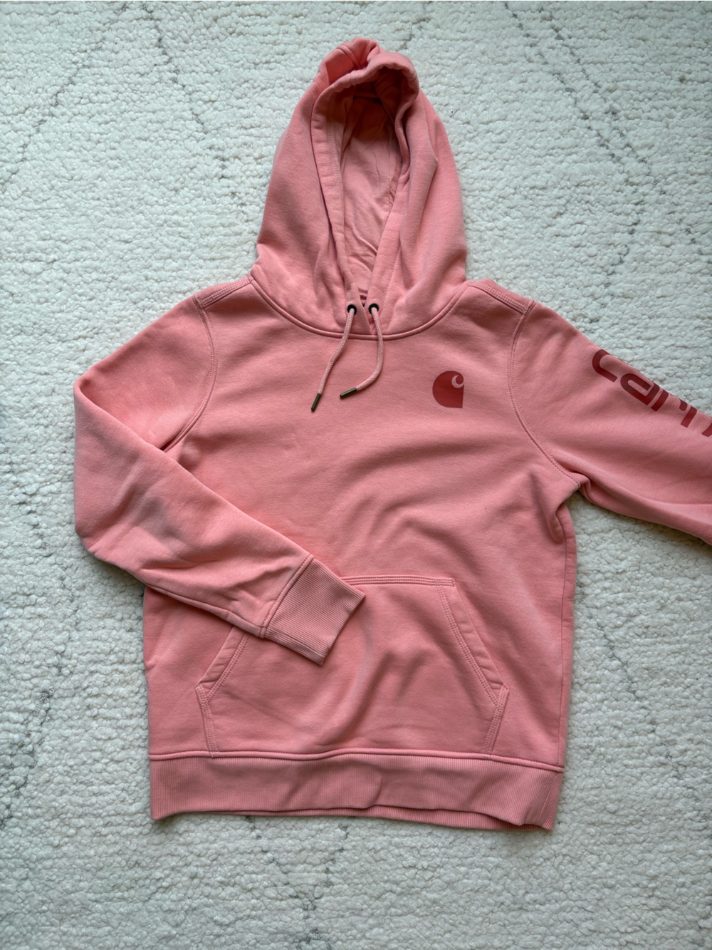 Carhartt Pink Pullover Hoodie